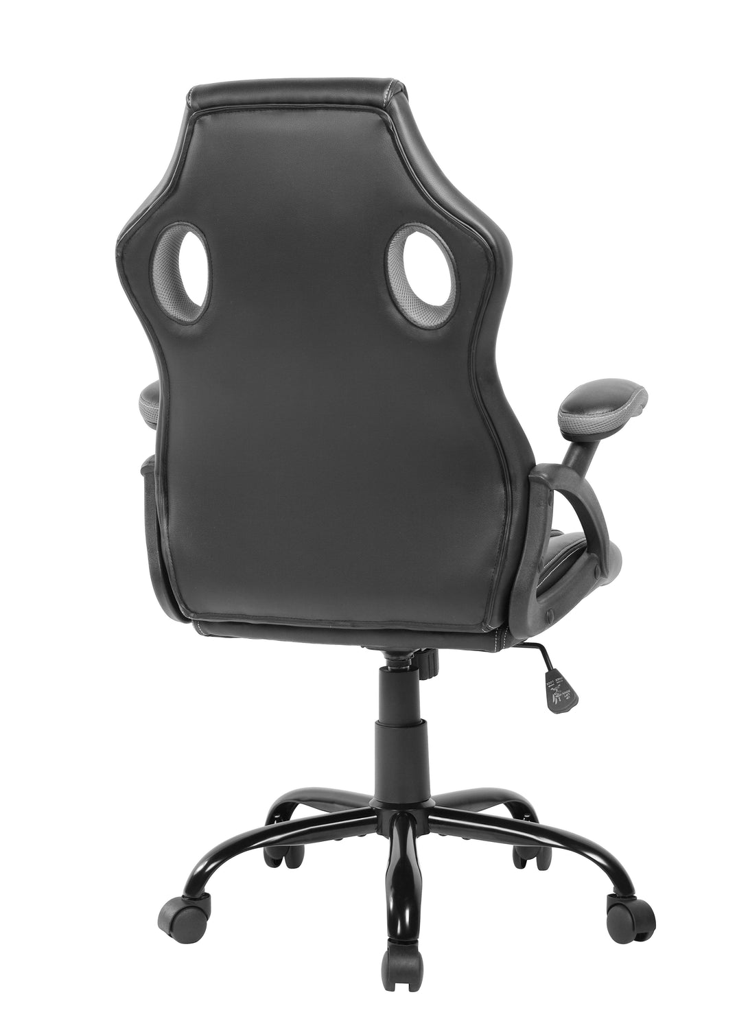 Silla Gamer Yokohama Negro, con Cómodo Espaldar y Rodachines - VIRTUAL MUEBLES