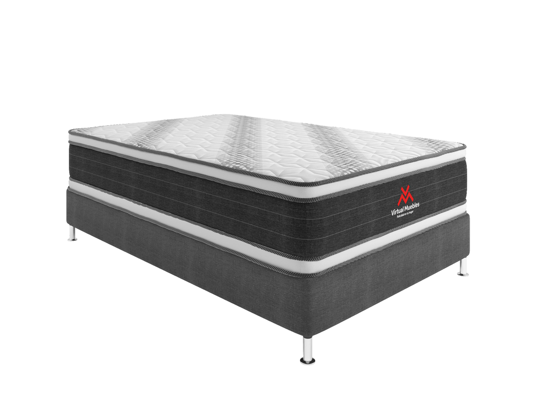 Combo para Habitación Marduk, incluye Base Cama Semidoble.