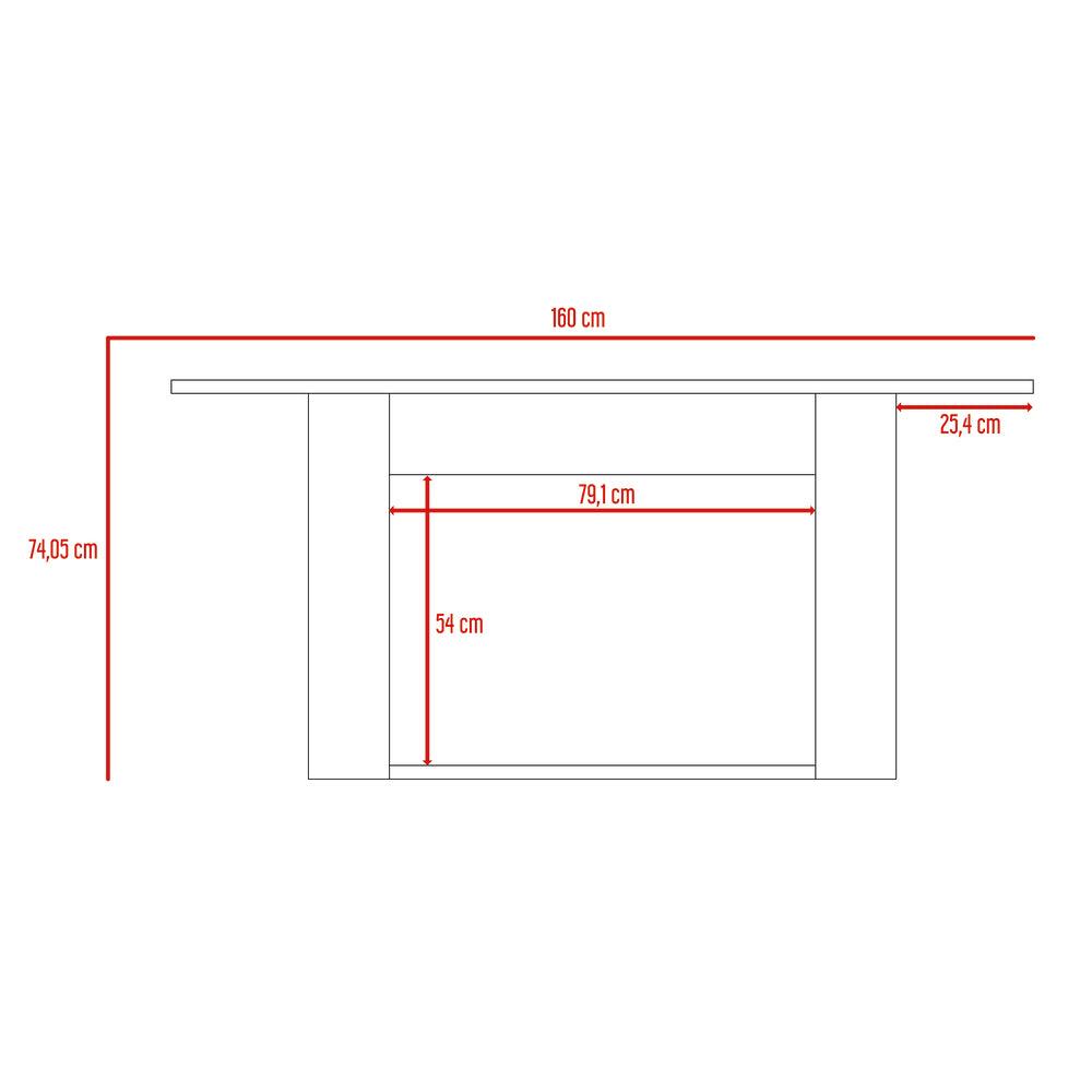 Combo Comedor Sonora, Cobre, Wengue y Café Claro, Incluye Comedor y 6 Sillas - VIRTUAL MUEBLES