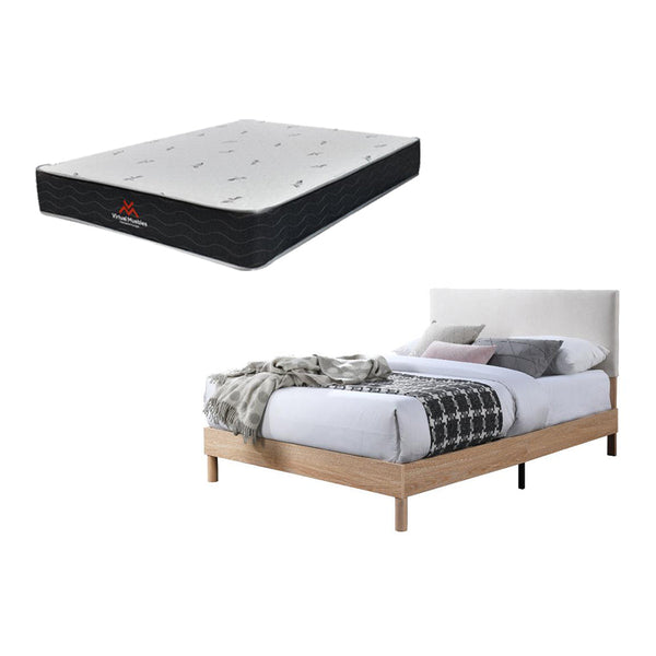 Combo Para Habitación Ale, Incluye Cama Doble y Colchon 140x190