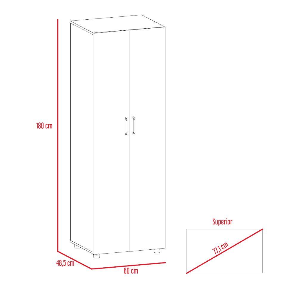 Closet Avril, Beige, con Gran Capacidad de Almacenamiento - VIRTUAL MUEBLES