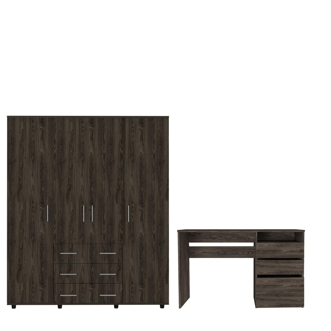 Combo para Habitación Hemera, incluye Closet y Escritorio.