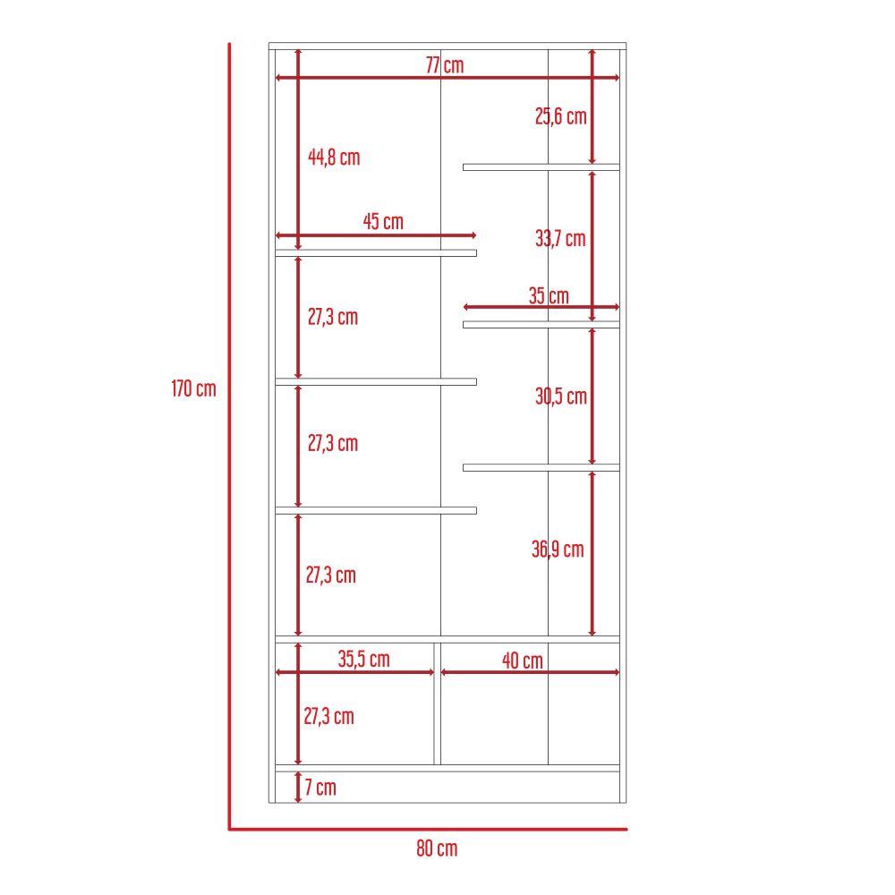 Combo Para Sala Gaia, Incluye Biblioteca Mesa Auxiliar Y Mesa De Centro.