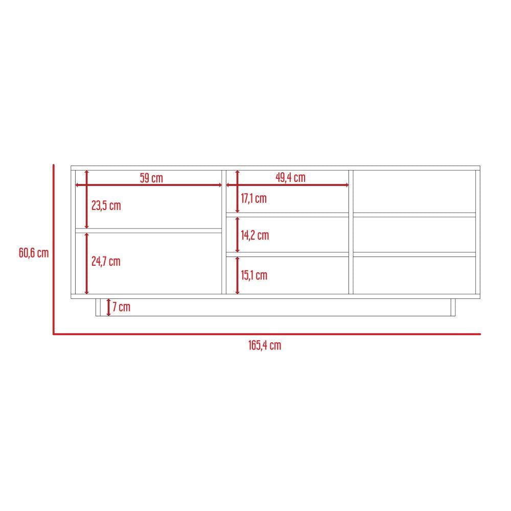 Combo Para Sala Daule, Incluye Mesa Para Tv Y Mesa Auxiliar.