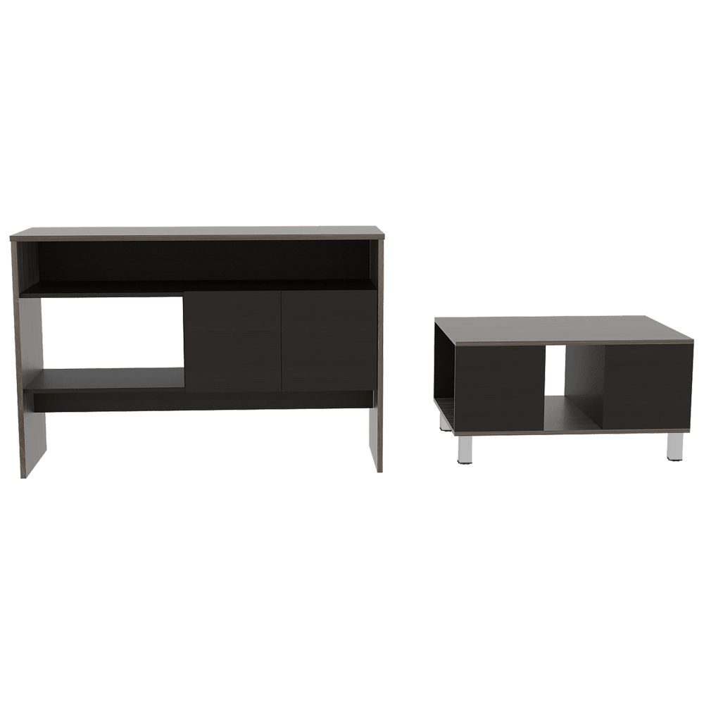 Combo Para Sala Nyx, Incluye Mesa Auxiliar Y Mesa Auxiliar.