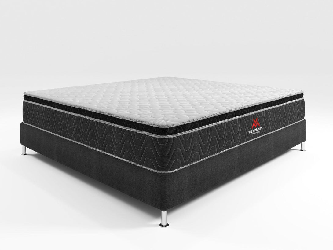 Combo para Habitación Vasco, incluye Base Cama Presidencial.