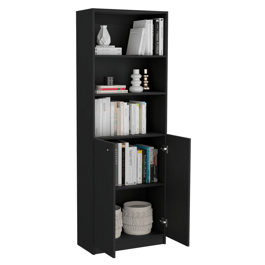 Combo de Bibliotecas Home, Wengue, Incluye Tres Bibliotecas - VIRTUAL MUEBLES