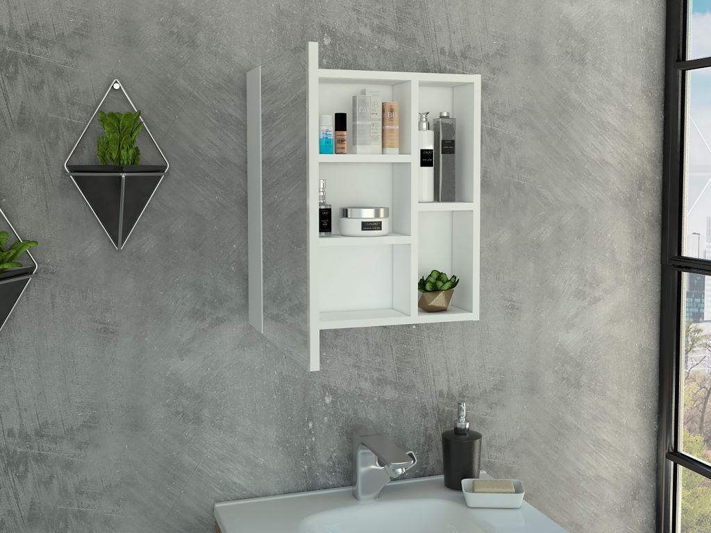 Gabinete De Baño Dakari X2, color Blanco para Baño.