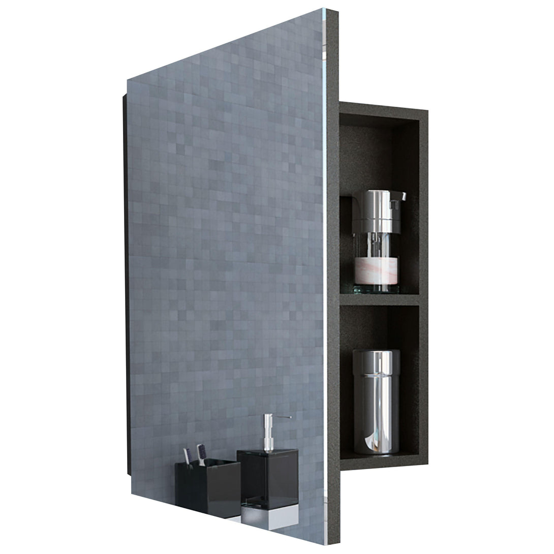 Gabinete de Baño Calix color Wengue X2.