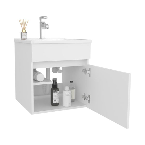 Mueble para Lavamanos Primax, Blanco Duqueza, con Espacio Para Ubicar Objetos de Aseo ZF