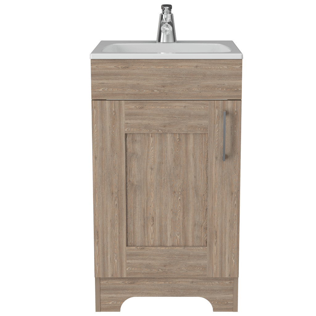 Combo para Baño, Apolis, Incluye Mueble Lavamanos y Gabinete de Baño - VIRTUAL MUEBLES