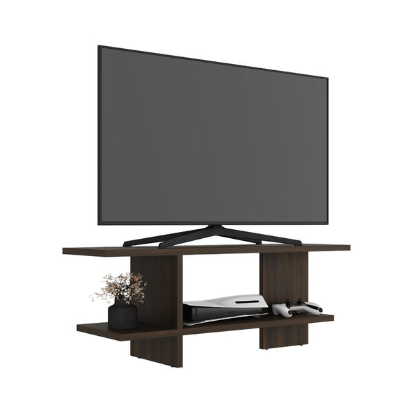 Mesa Para Tv Leeds, Nogal Europeo, Para Televisor hasta 50"