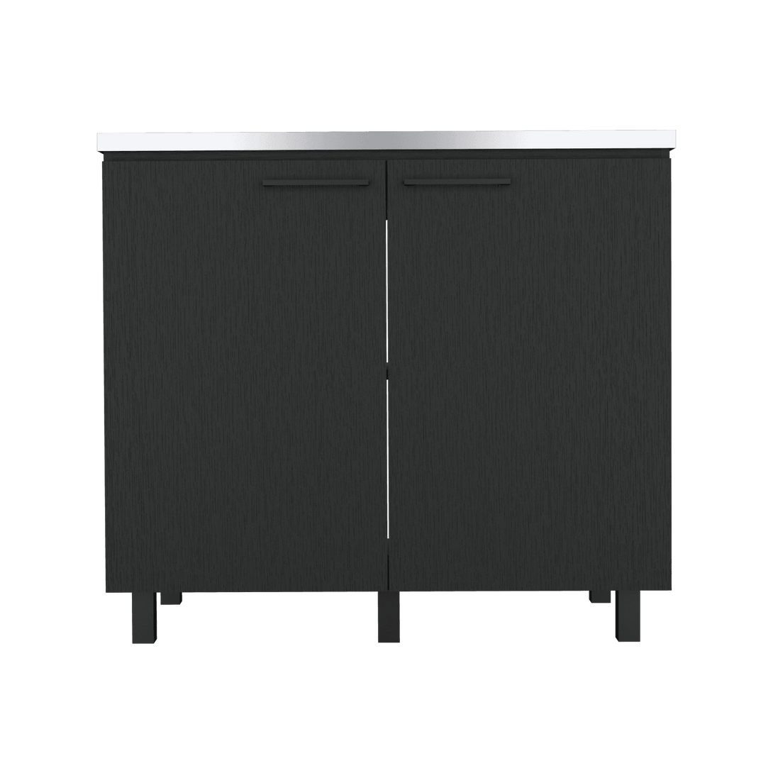 Gabinete Inferior Cantabria, Wengue, Ideal Para Espacio Reducidos ZF - VIRTUAL MUEBLES