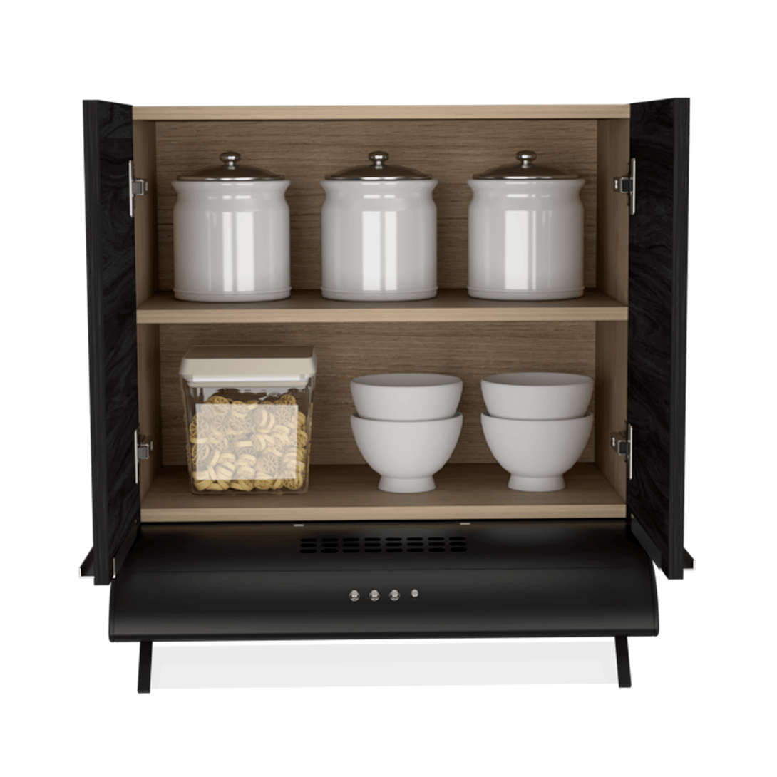 Mueble Campana de Cocina Monet color Beige y Gris para Cocina.