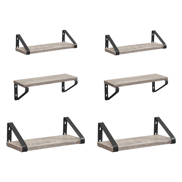 Set de 3 Repisas Shelf, Marrón Rustico X2