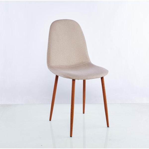 Sillas Clásicas Concept X2, Café Claro y Oscuro, con Cómodo Espaldar