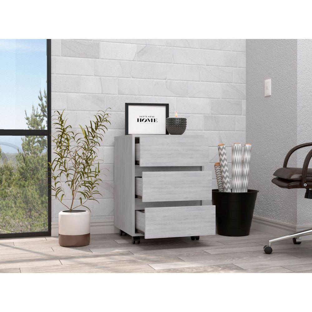 Organizador Taira X2, color Blanco Artico para Habitación.