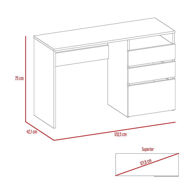 Combo para Sala Galeras, incluye Mesa para TV y Escritorio.