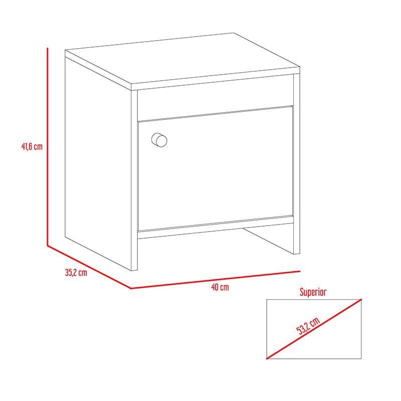 Combo para Habitación Niza, incluye Cama.