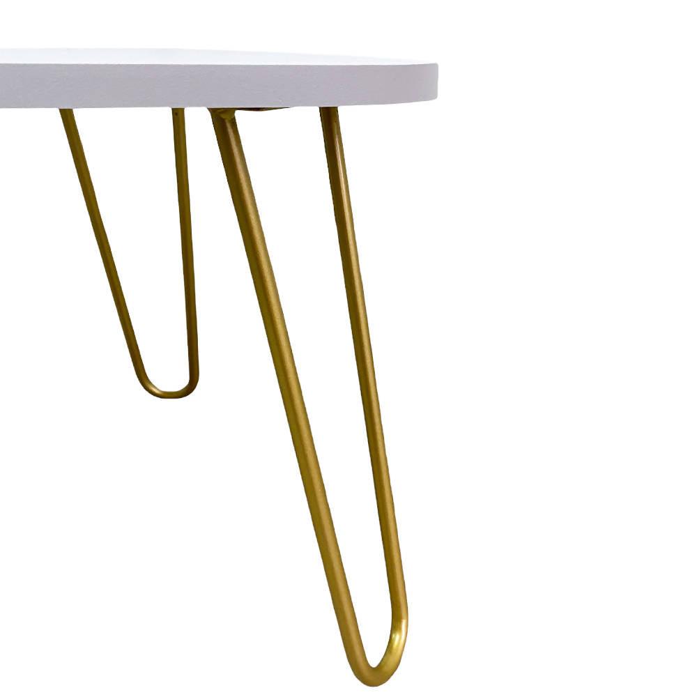 Set De Mesas Nao Shine DKO Blanco - VIRTUAL MUEBLES